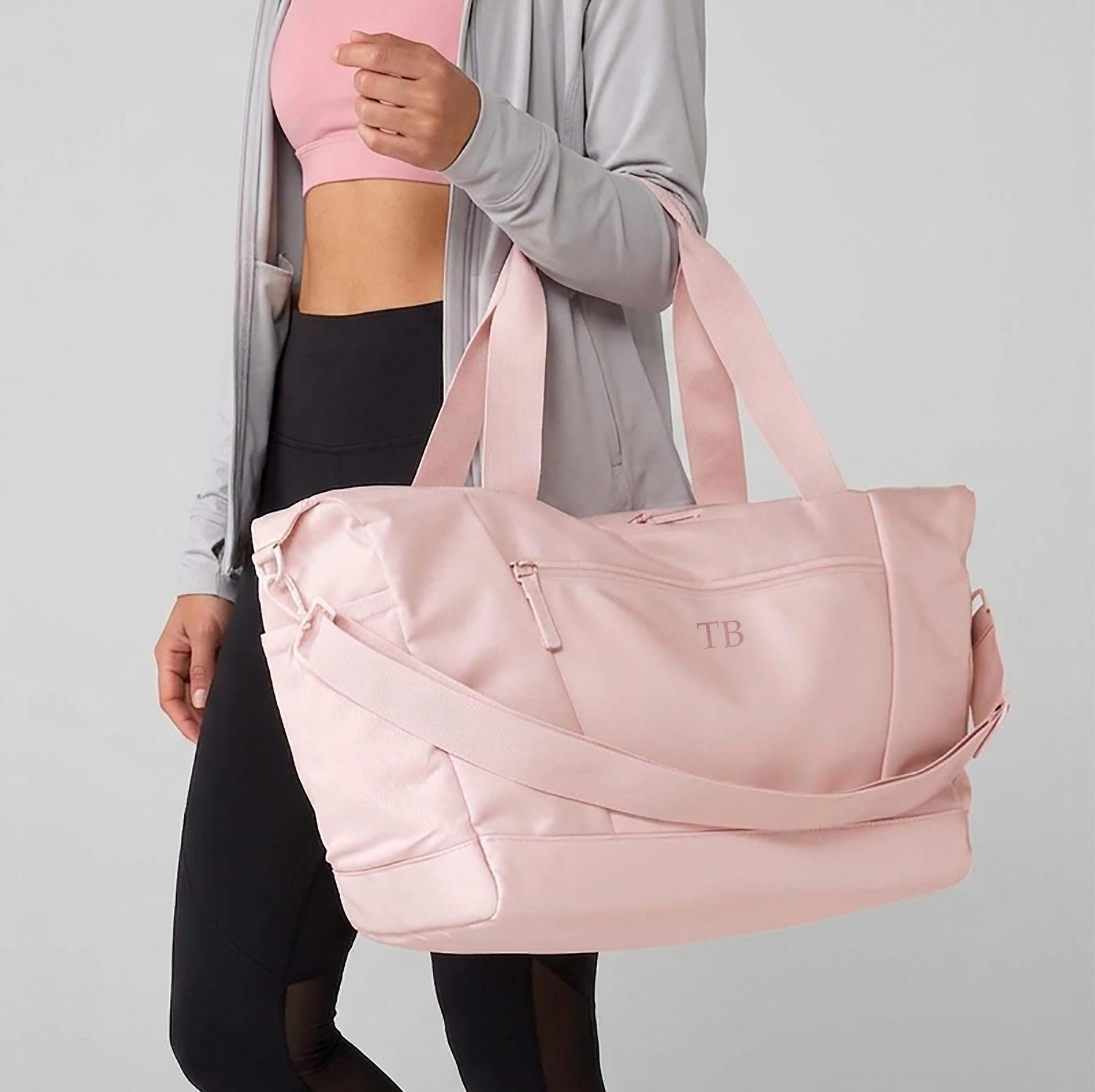 il_fullxfull.7987823705_fujd Personalised Monogram Gym Bag – Large Custom Training and Travel Holdall, Weekend & Overnight Sports Bag, Dance Bag, Travel Cabin Bag