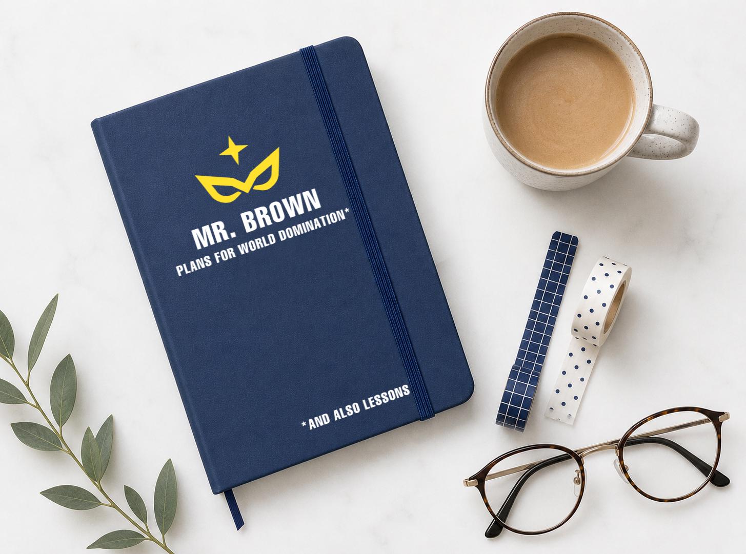 Personalised Male Teacher Notebook Superhero Design Personalised Male Teacher Notebook Superhero Design