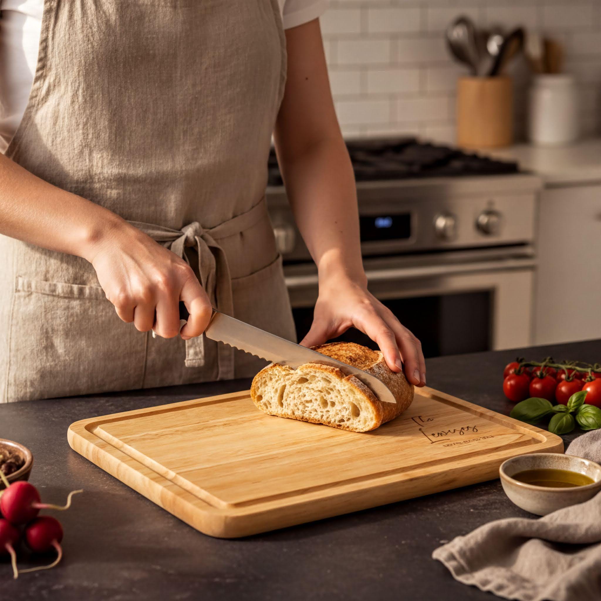 Engraved Wedding Chopping Board with Surname and Date Engraved Wedding Chopping Board with Surname and Date