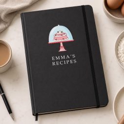 Personalised Recipe Book A5 Notebook Personalised Recipe Book A5 Notebook