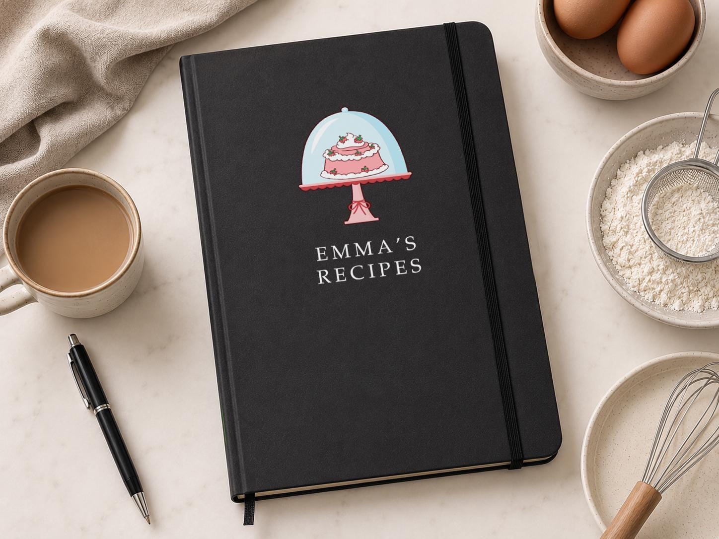 Personalised Recipe Book A5 Notebook Personalised Recipe Book A5 Notebook