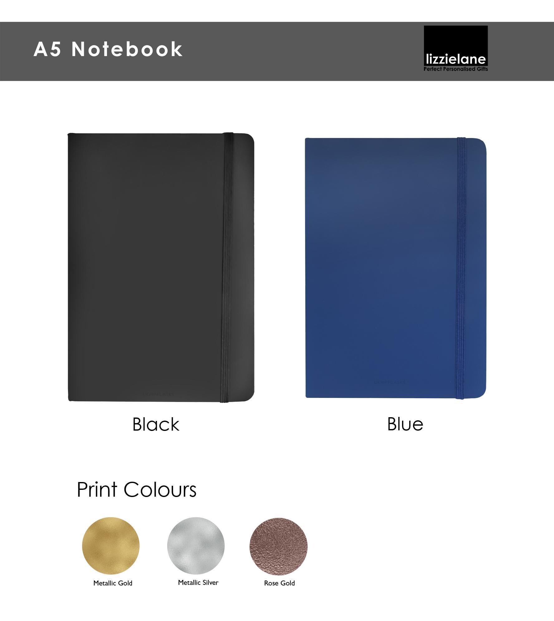 Personalised Butterfly Notebook in A5 Personalised Butterfly Notebook in A5