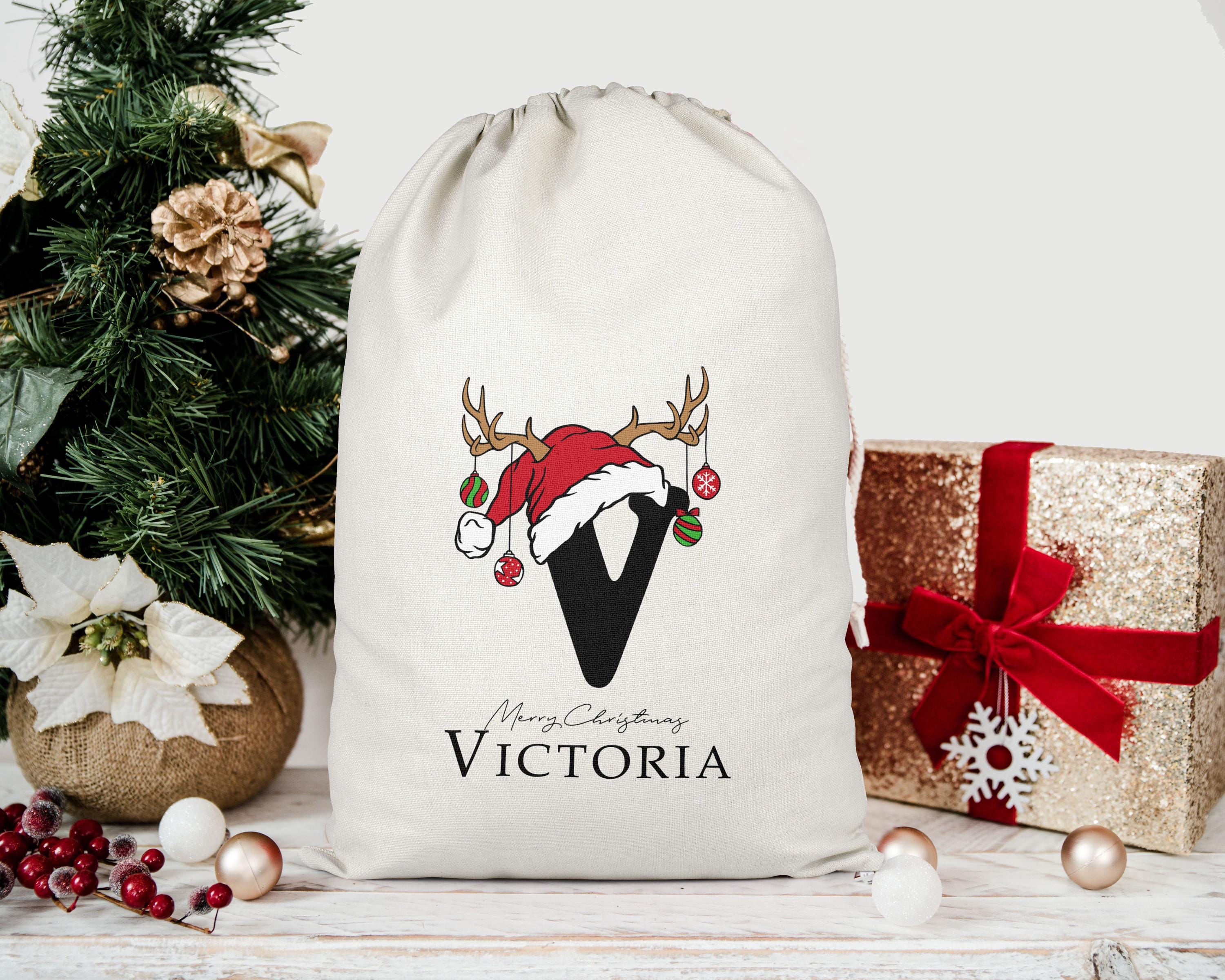 Personalised Santa Sack with Initial and Name Personalised Santa Sack with Initial and Name