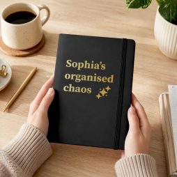 Personalised A5 Notebook Organised Chaos