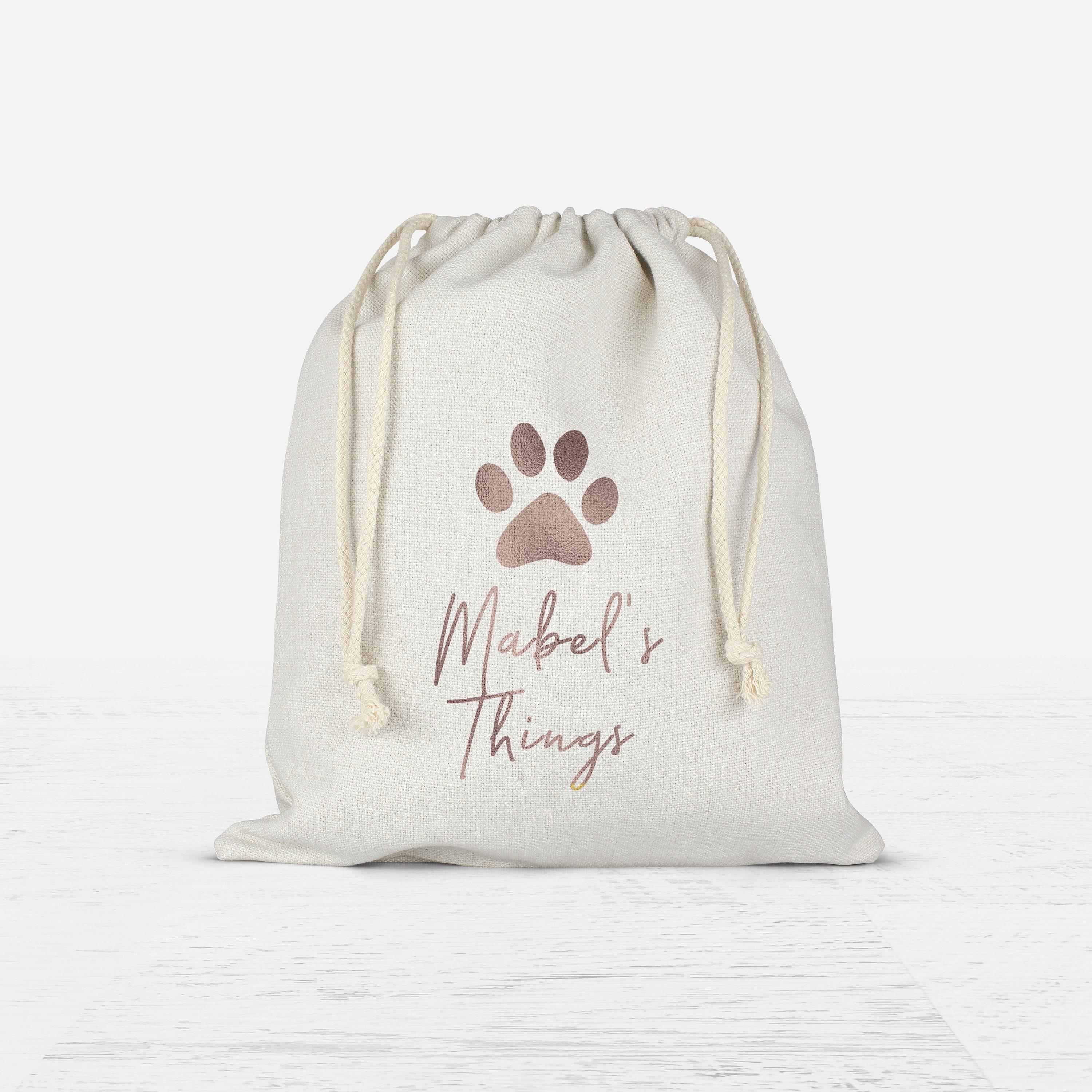 Personalised Dog Stuff Storage Bag Personalised Dog Stuff Storage Bag