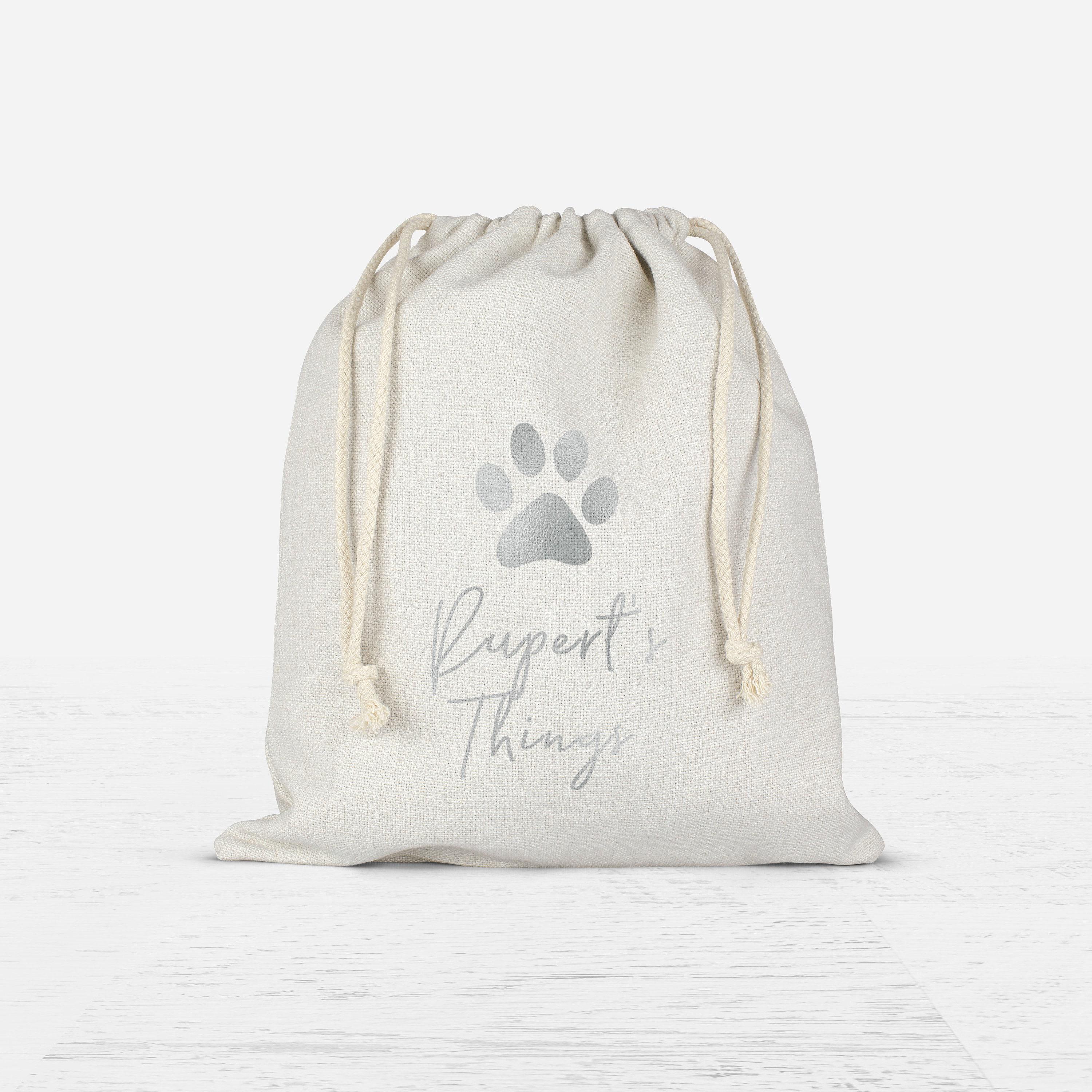 Personalised Dog Stuff Storage Bag Personalised Dog Stuff Storage Bag