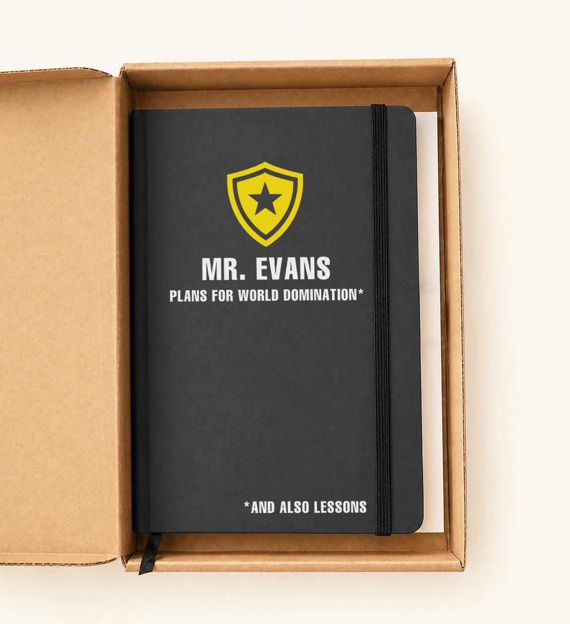 Personalised Teacher Notebook with Name Personalised Teacher Notebook with Name