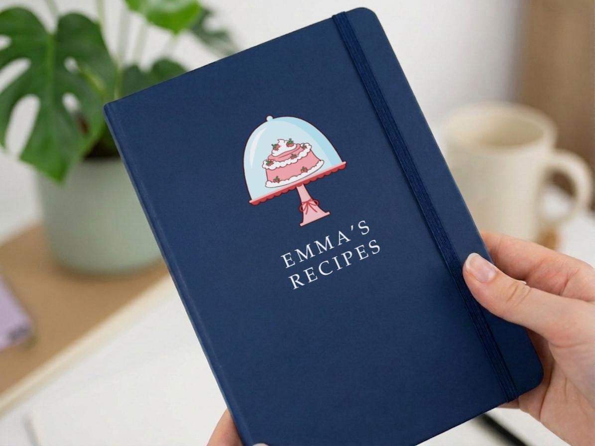 Personalised Recipe Book A5 Notebook Personalised Recipe Book A5 Notebook