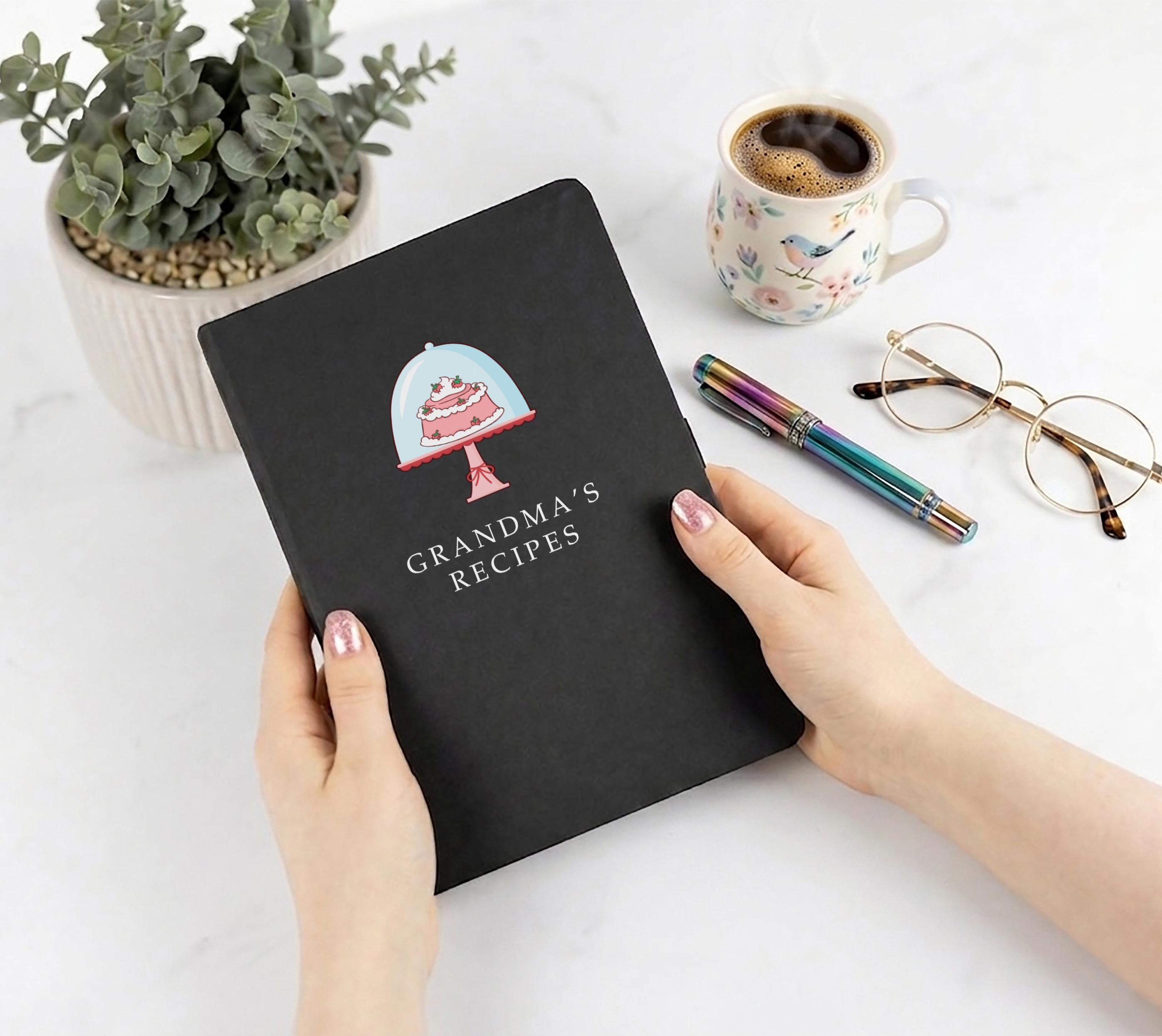 Personalised Recipe Book A5 Notebook Personalised Recipe Book A5 Notebook