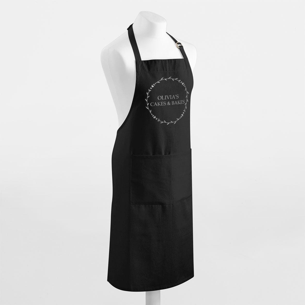 Personalised Floral Apron with Name Personalised Floral Apron with Name