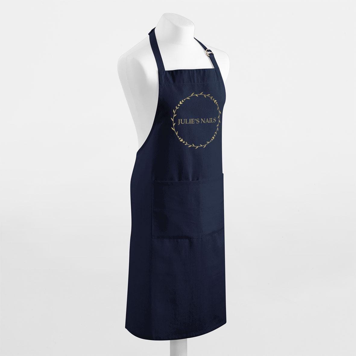 Personalised Floral Apron with Name Personalised Floral Apron with Name