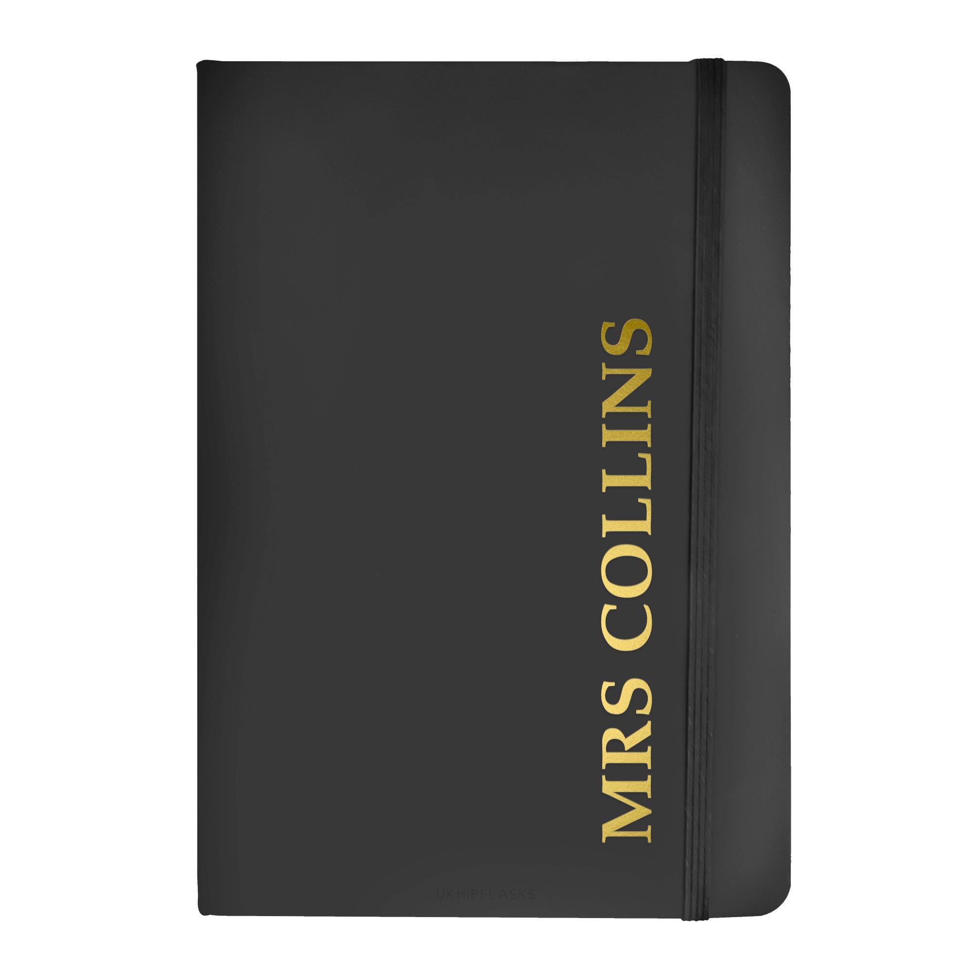 Personalised A5 Notebook with Custom Name Personalised A5 Notebook with Custom Name