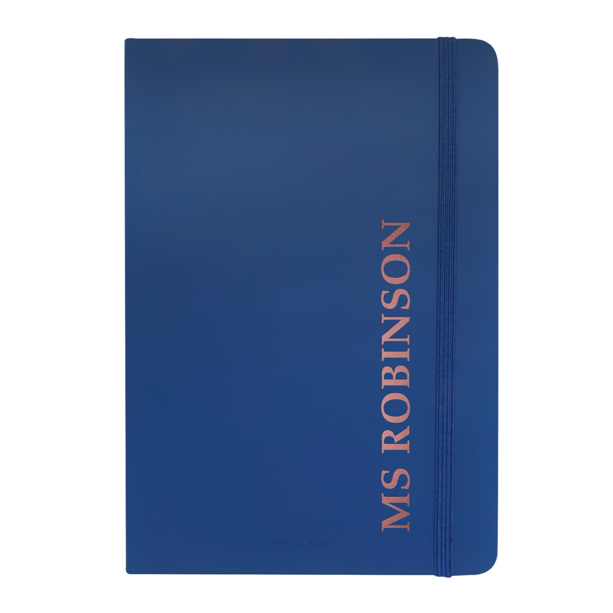 Personalised A5 Notebook with Custom Name Personalised A5 Notebook with Custom Name