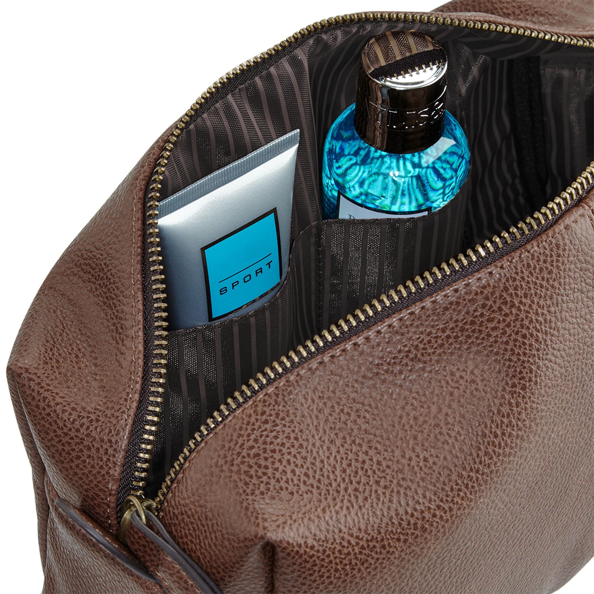 Personalised Wash Bag for Dad with Initials or Name Personalised Wash Bag for Dad with Initials or Name