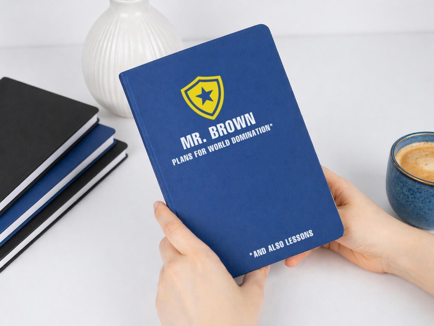 Personalised Teacher Notebook with Name Personalised Teacher Notebook with Name
