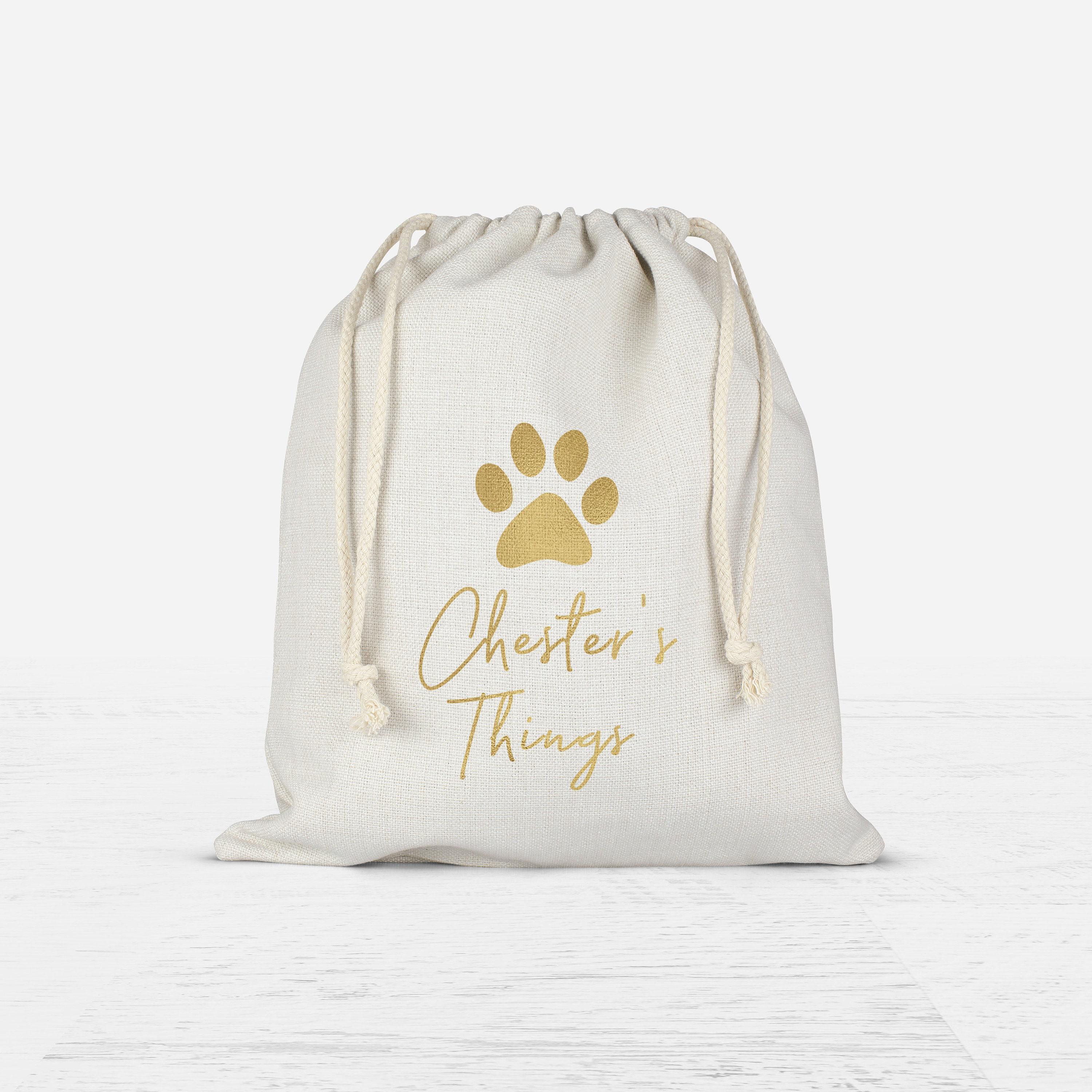 Personalised Dog Stuff Storage Bag Personalised Dog Stuff Storage Bag
