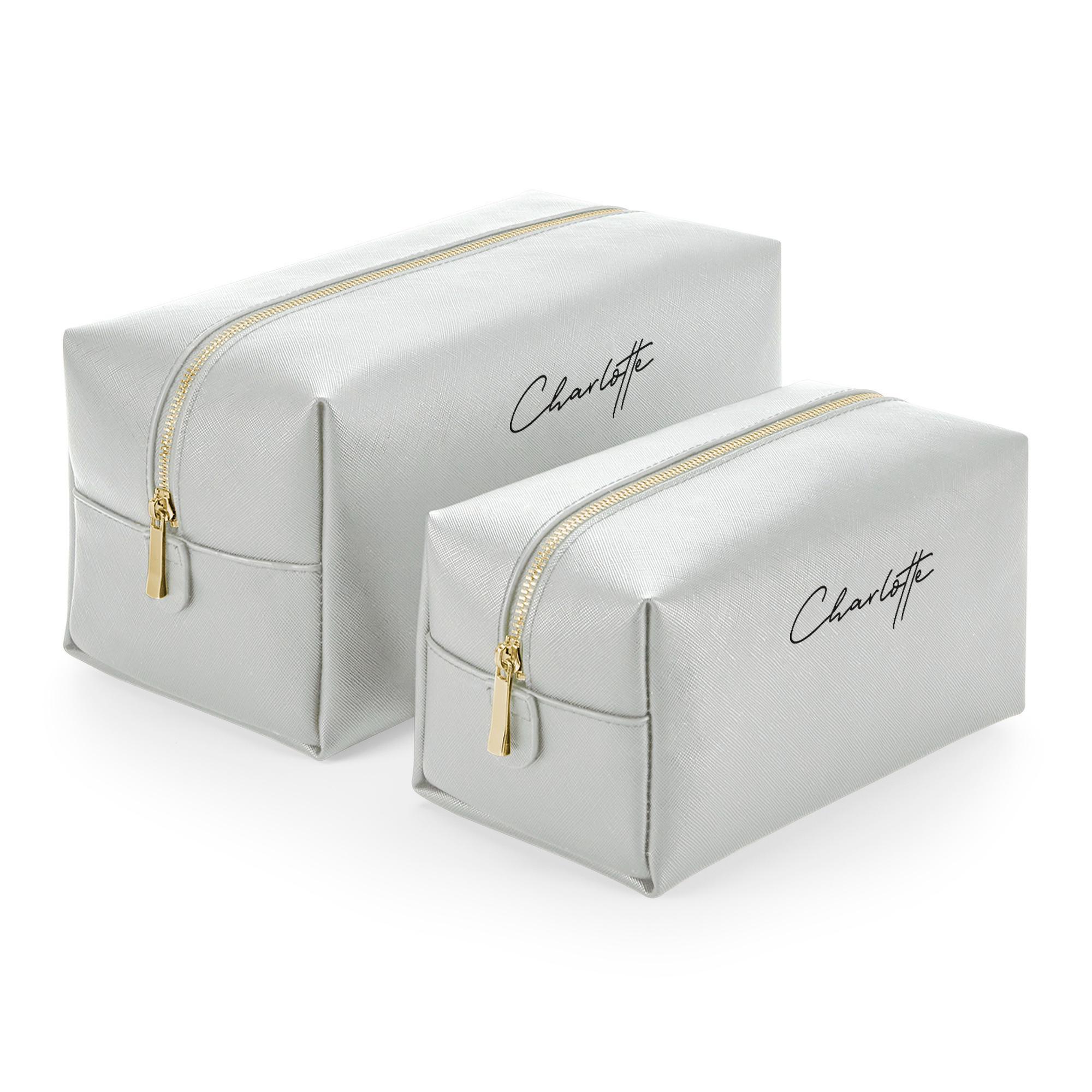 il_fullxfull.8569789535_j82h Personalized Vegan Leather Travel Toiletry Bag For Her Him, Custom Make up Bag for Bridesmaids Birthdays Christmas