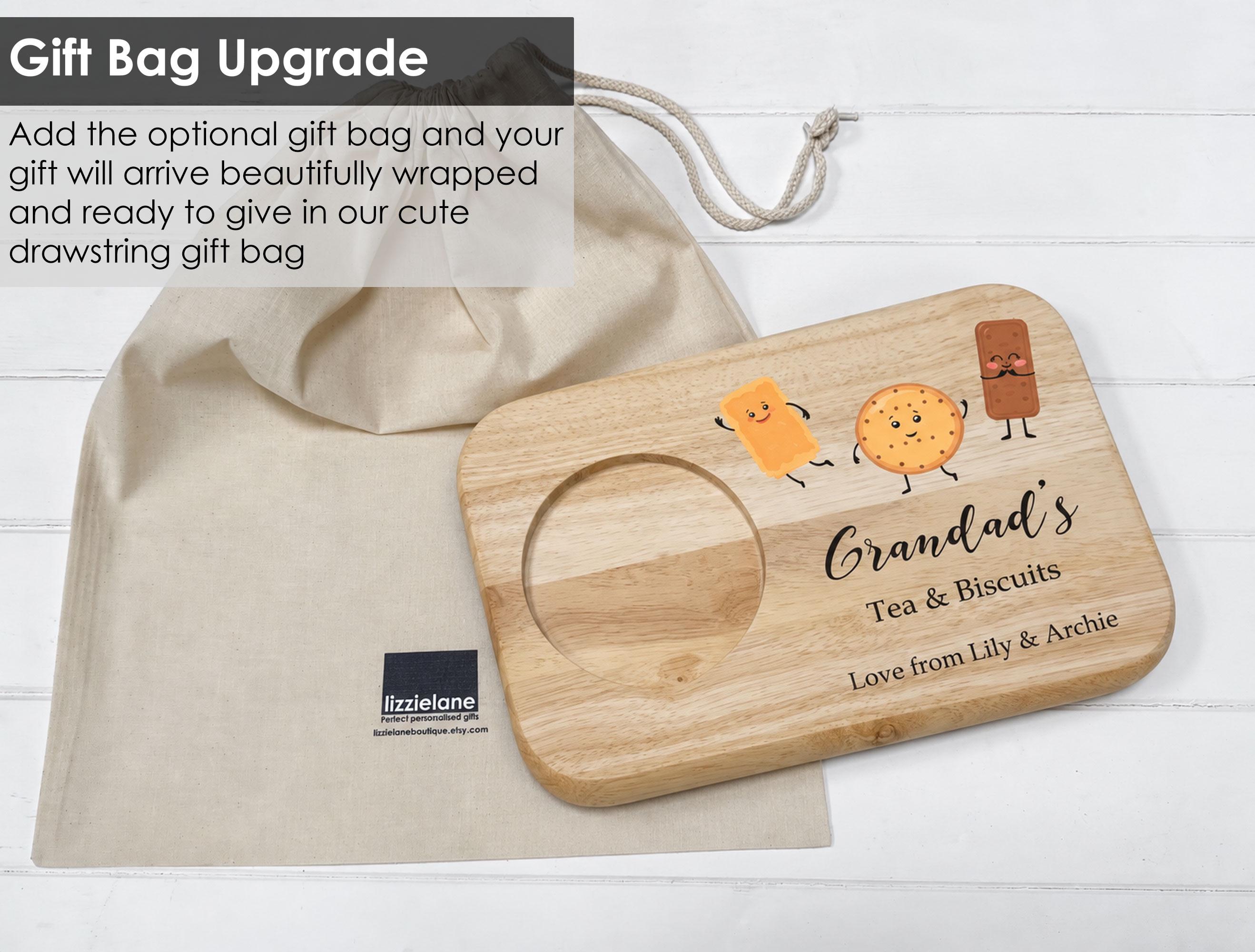 Personalised Tea and Biscuits Board for Grandma Personalised Tea and Biscuits Board for Grandma