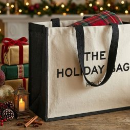 Personalised The Holiday Canvas Tote Bag Personalised The Holiday Canvas Tote Bag