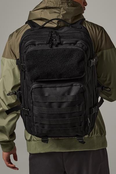 Custom MOLLE TACTICAL 35L BACKPACK, Gym Bag, Tactical Backpack, Military Style Rucksack, Travel Bag, Mens Bag, Under Seat Cabin Bag