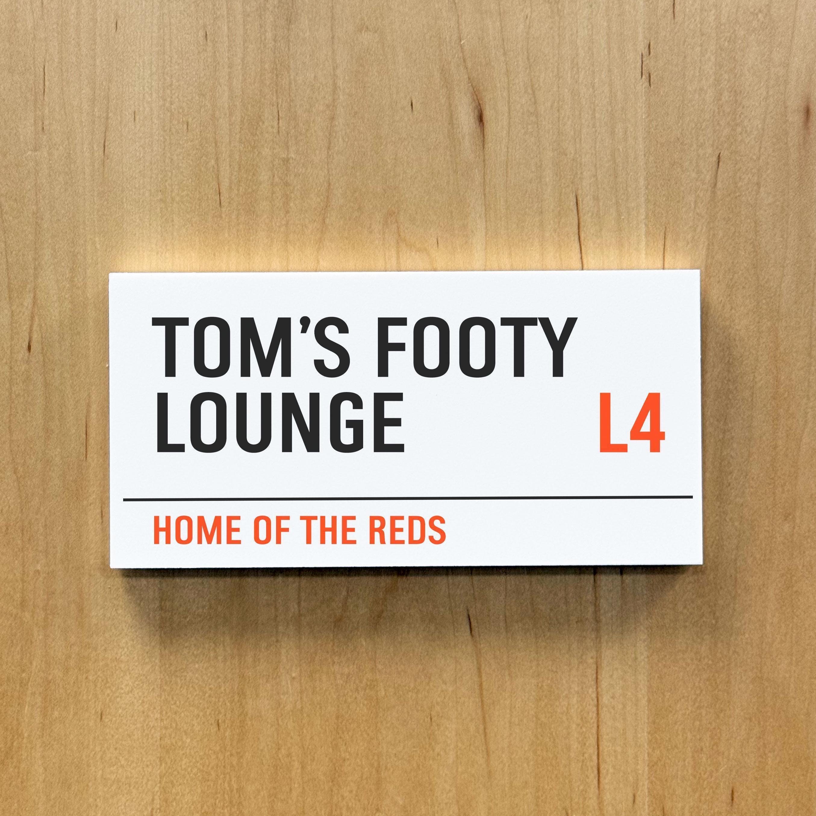 Custom Man Cave Sign, Personalised Bar or Gaming Room Plaque, Father's Day Gift for Him, Home Bar Decor, Office Door Sign, Name Plaque