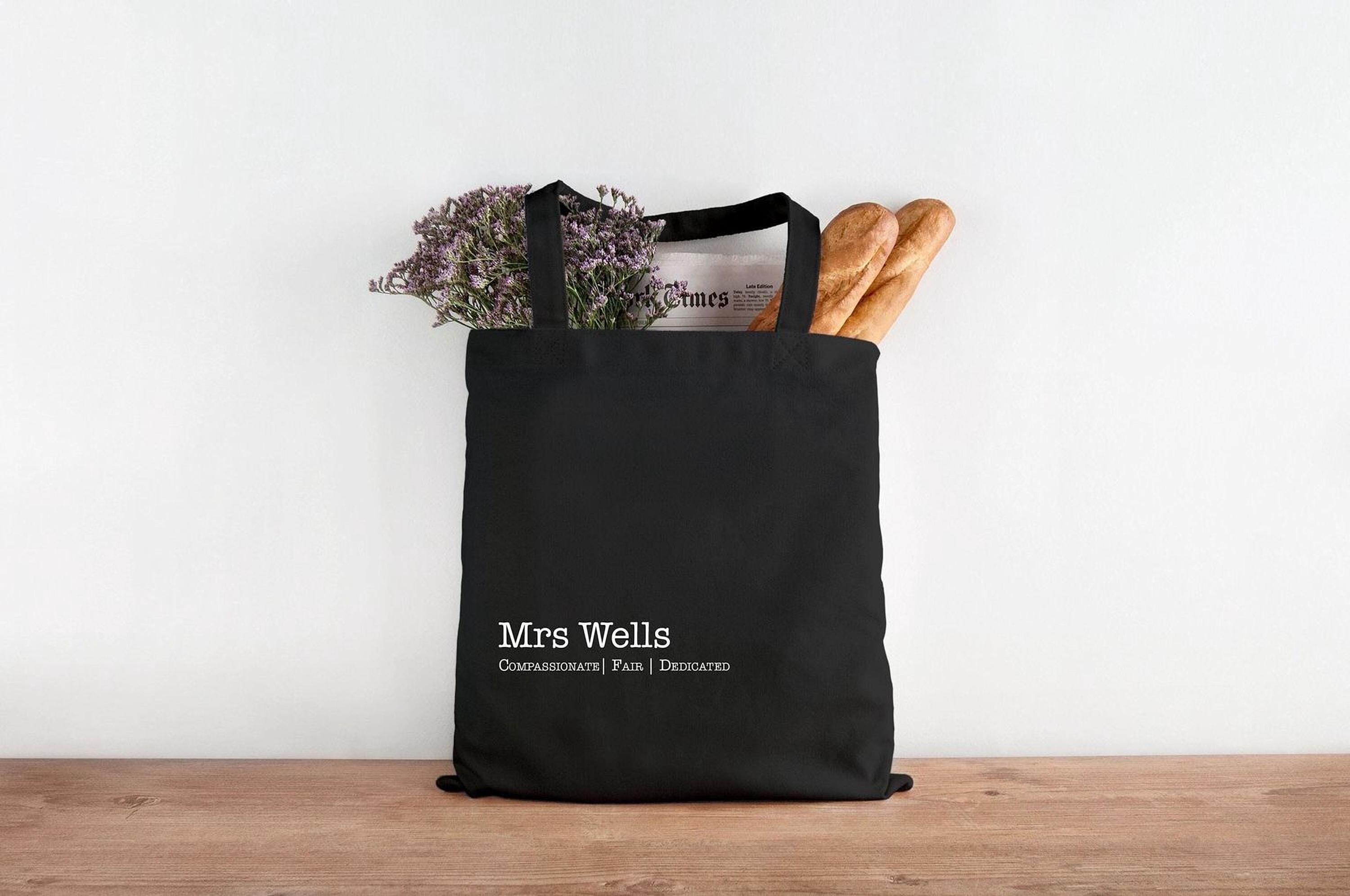 Personalised Teacher Thank You Tote Bag Personalised Teacher Thank You Tote Bag
