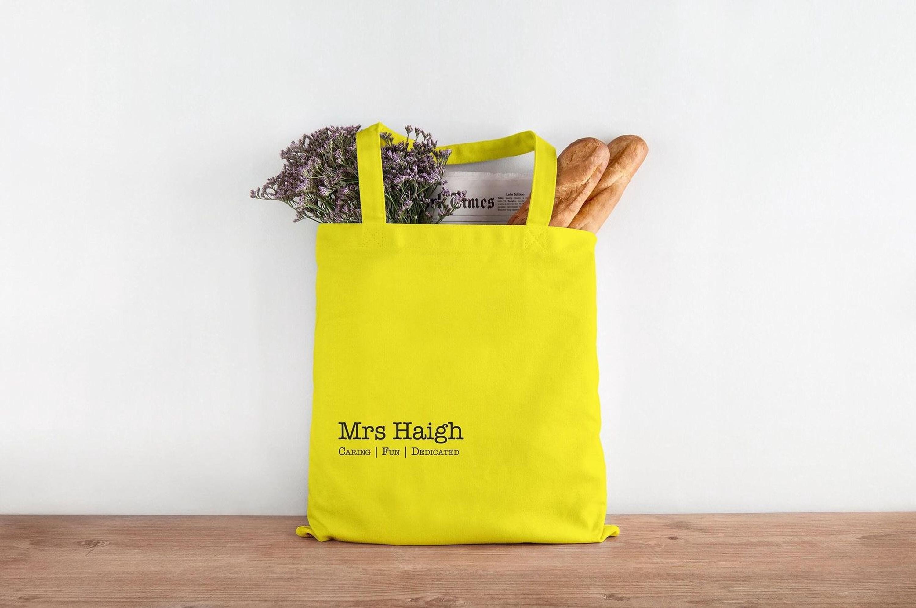 Personalised Teacher Thank You Tote Bag Personalised Teacher Thank You Tote Bag