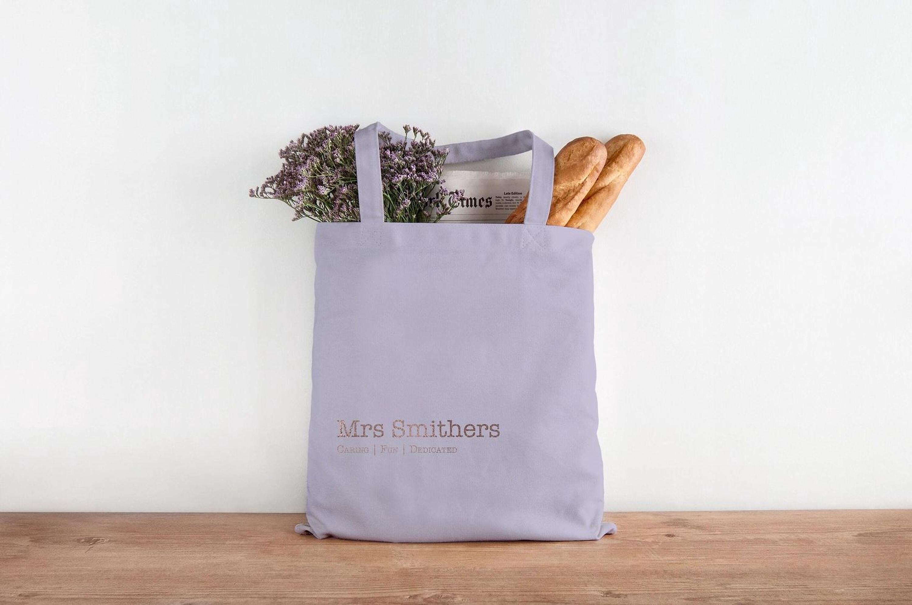 Personalised Teacher Thank You Tote Bag Personalised Teacher Thank You Tote Bag