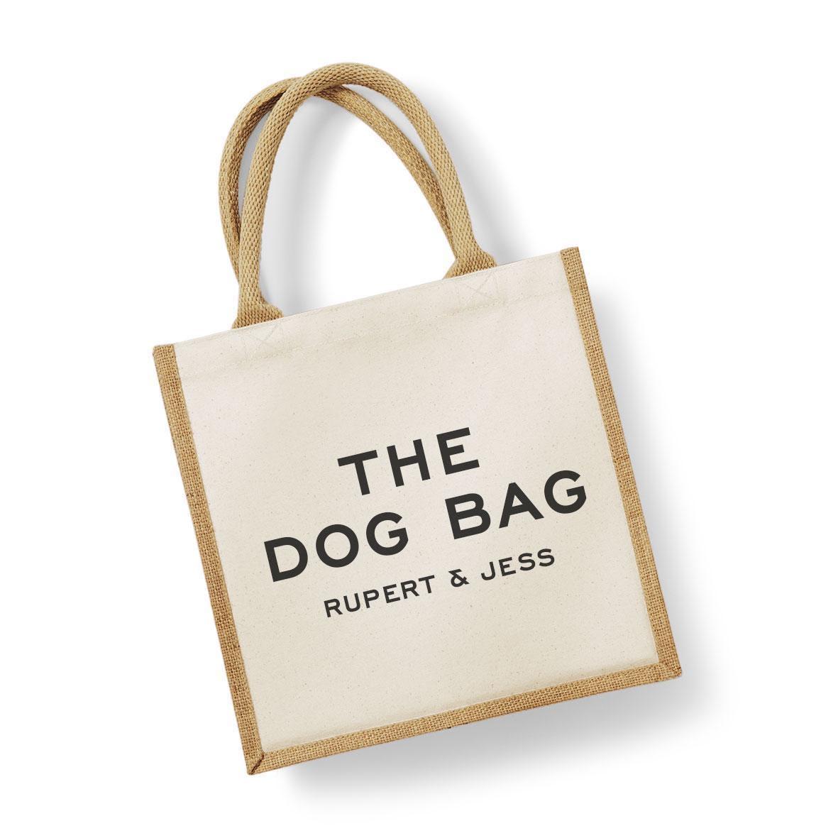 Personalised The Dog Tote Bag with Name Personalised The Dog Tote Bag with Name