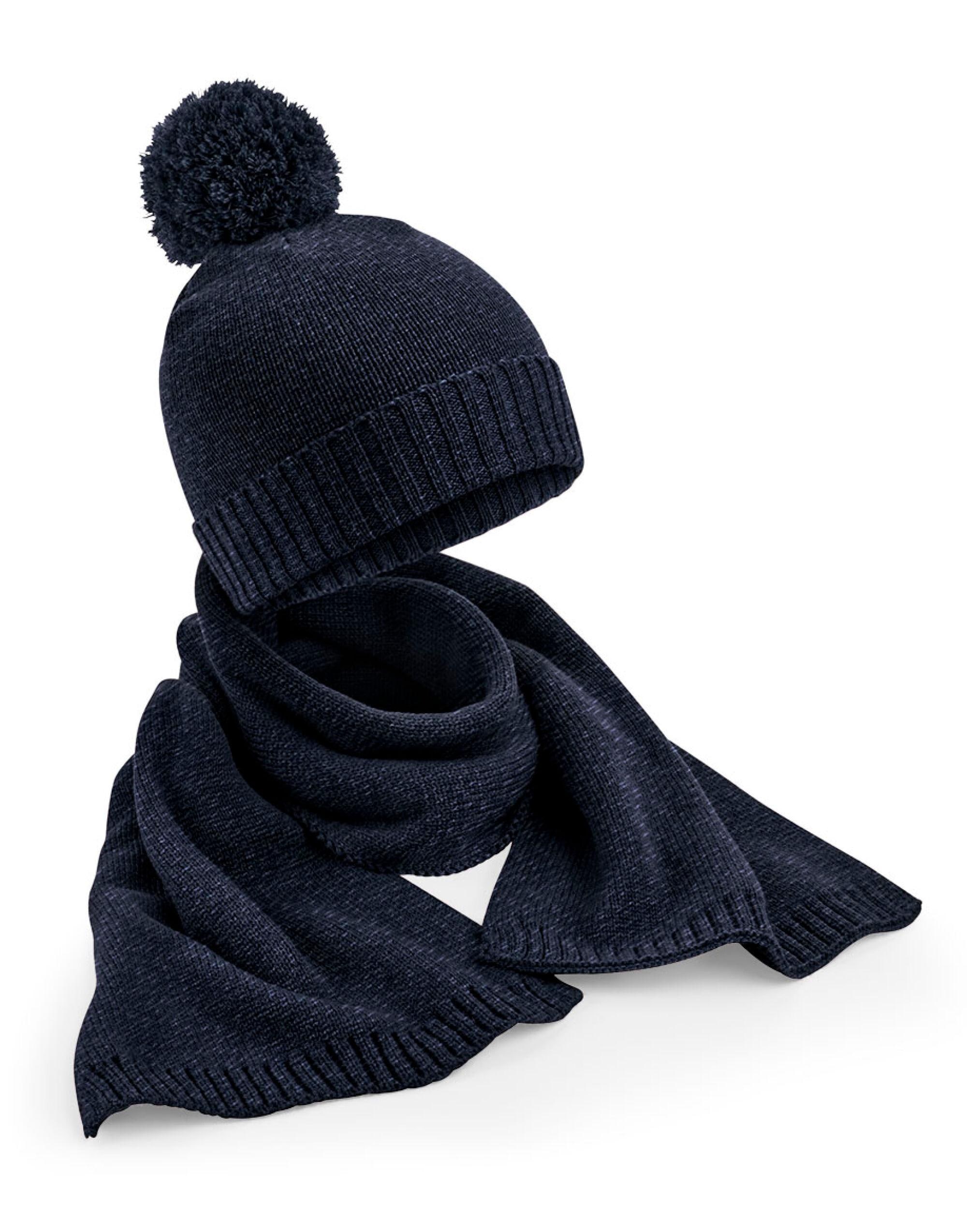Personalised Winter Beanie Hat and Scarf Set Personalised Winter Beanie Hat and Scarf Set