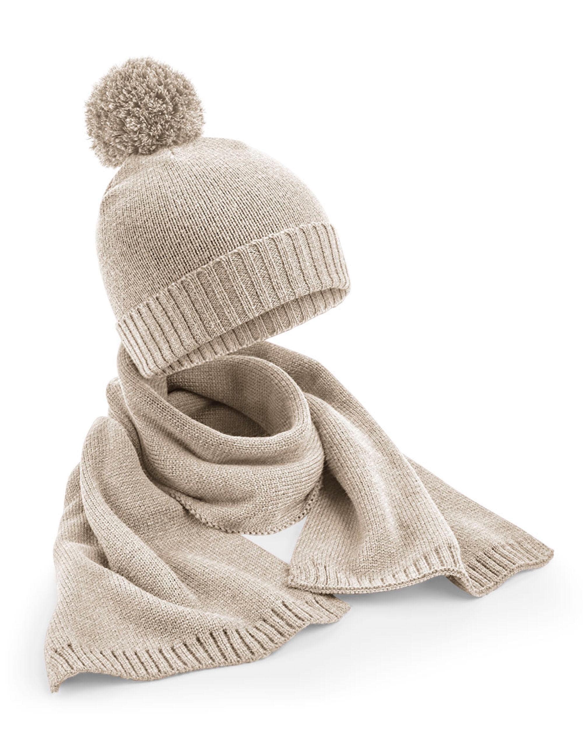 Personalised Winter Beanie Hat and Scarf Set Personalised Winter Beanie Hat and Scarf Set