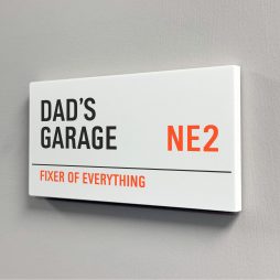 Personalised Man Cave Street Sign Personalised Man Cave Street Sign