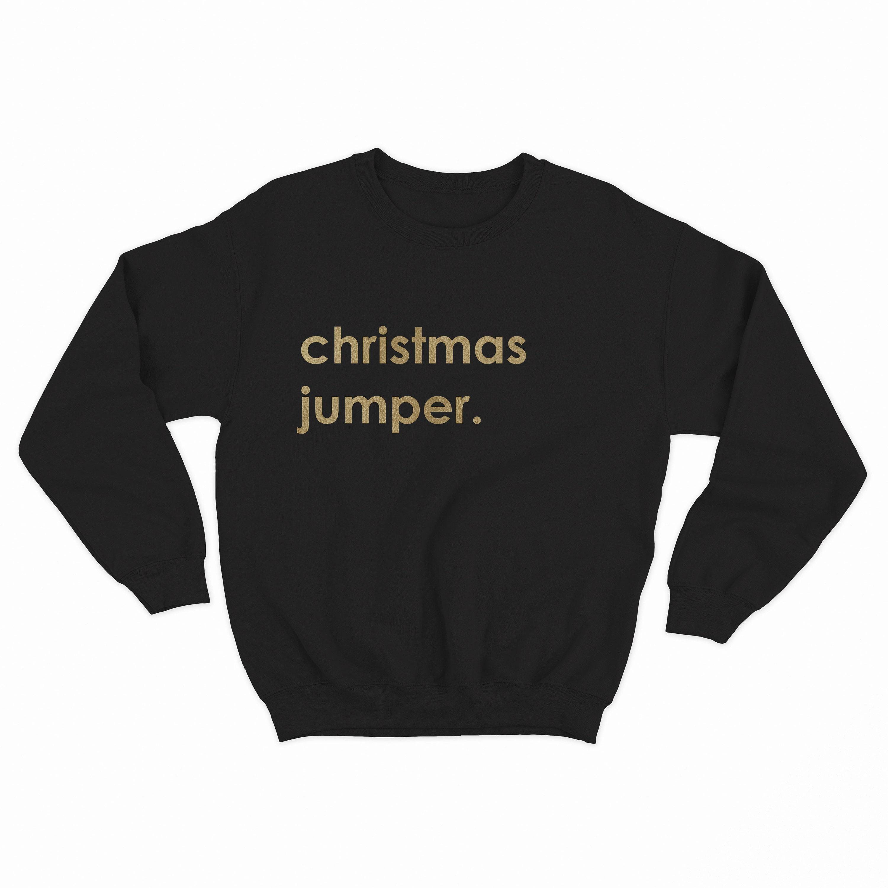 Unisex Funny Christmas Sweatshirt with Custom Print Unisex Funny Christmas Sweatshirt with Custom Print