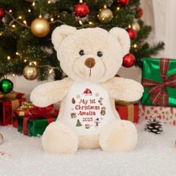 Personalised First Christmas Teddy Bear for Babies Personalised First Christmas Teddy Bear for Babies