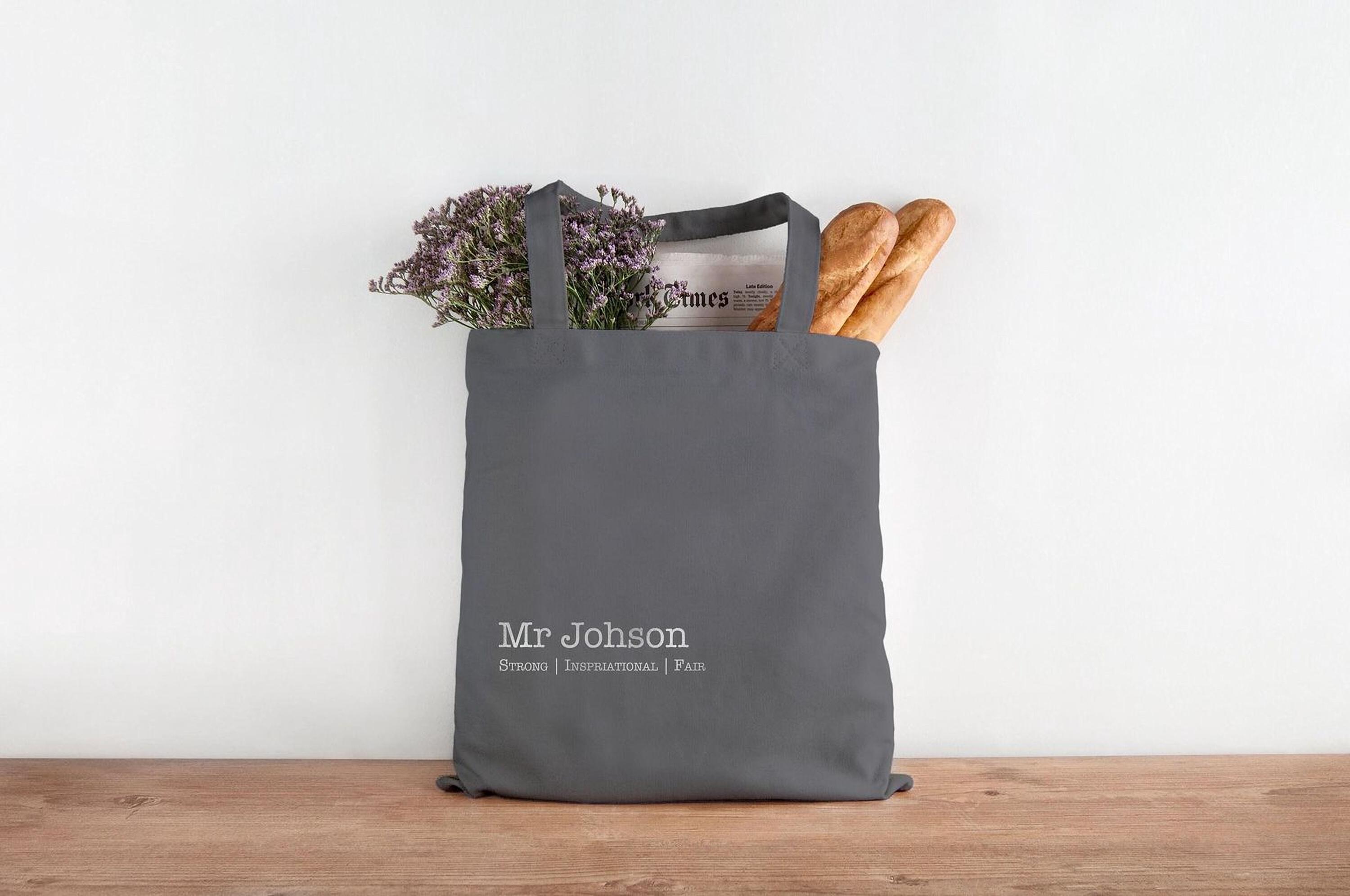 Personalised Teacher Thank You Tote Bag Personalised Teacher Thank You Tote Bag