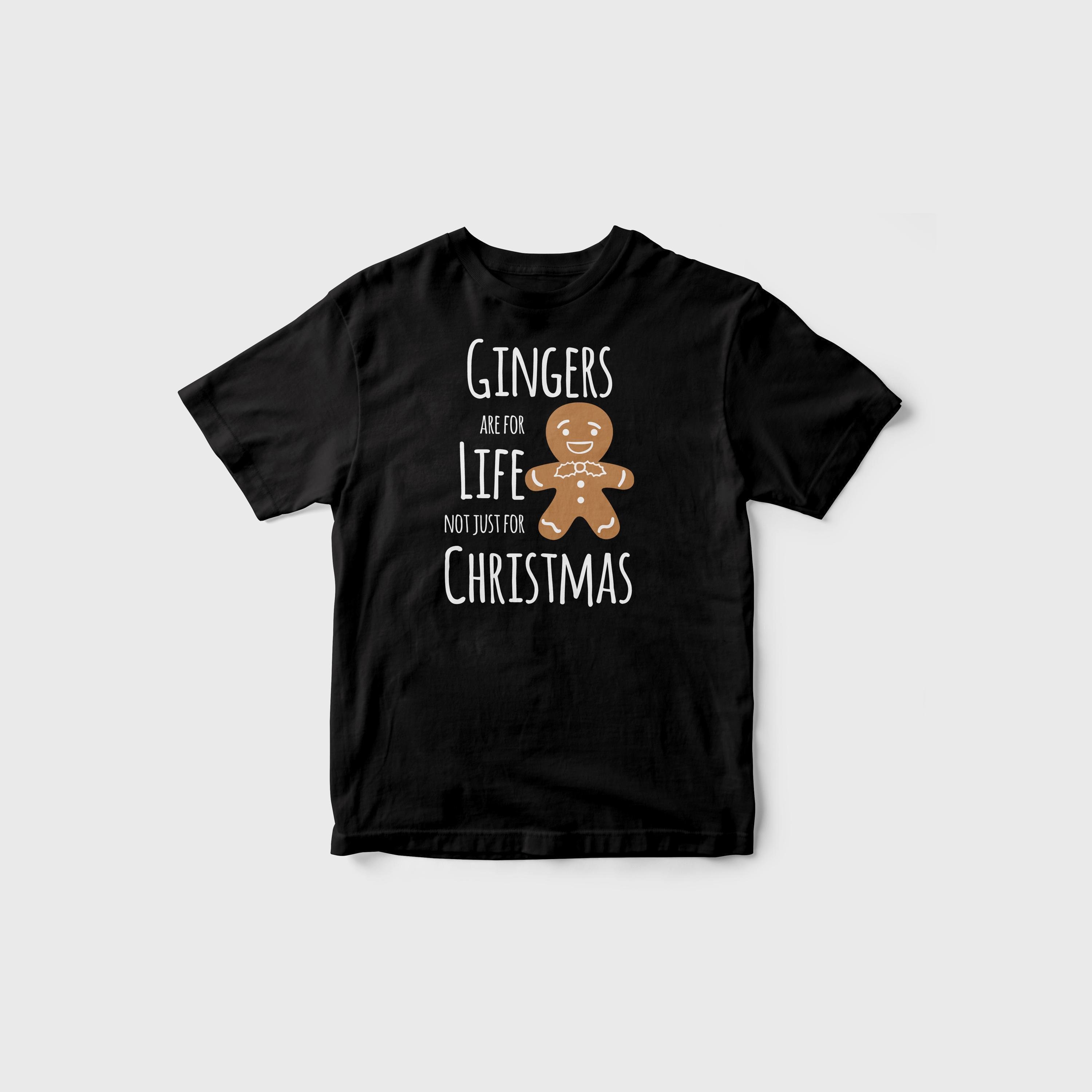 Funny Ginger Christmas Sweatshirt with Slogan Print Funny Ginger Christmas Sweatshirt with Slogan Print