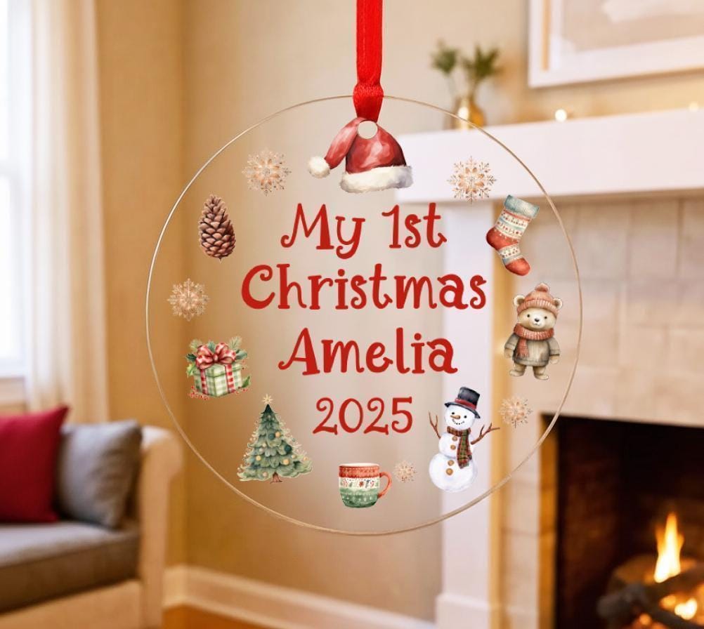 Personalised First Christmas Grey Bunny Soft Toy Personalised First Christmas Grey Bunny Soft Toy
