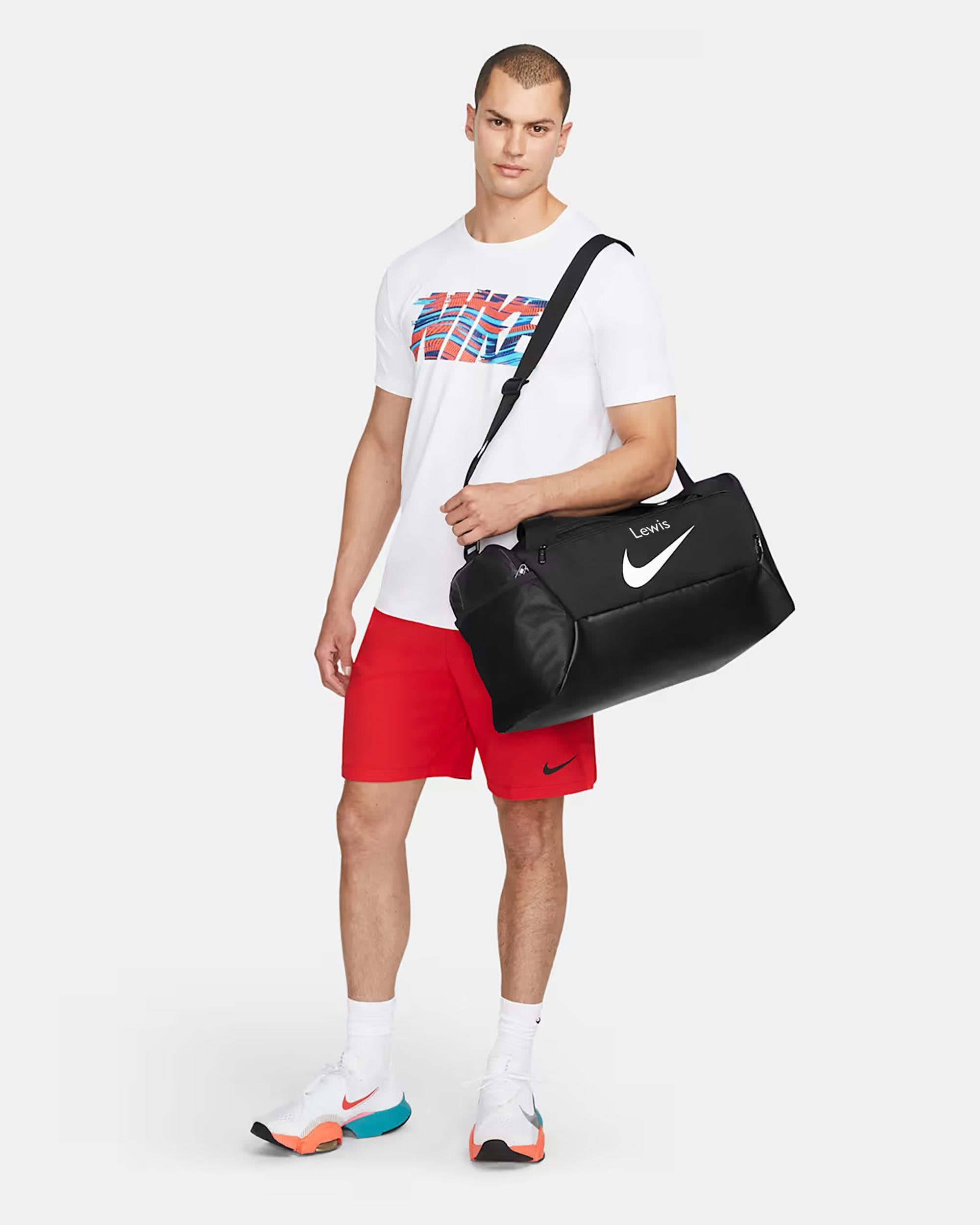 Nike Personalised Training Duffel Bag - Custom Gym Bag, Sports Holdall & Personalised Gift for Him, 41 Litres