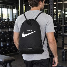 Personalised Nike Brasilia Gymsack with Custom Name Personalised Nike Brasilia Gymsack with Custom Name
