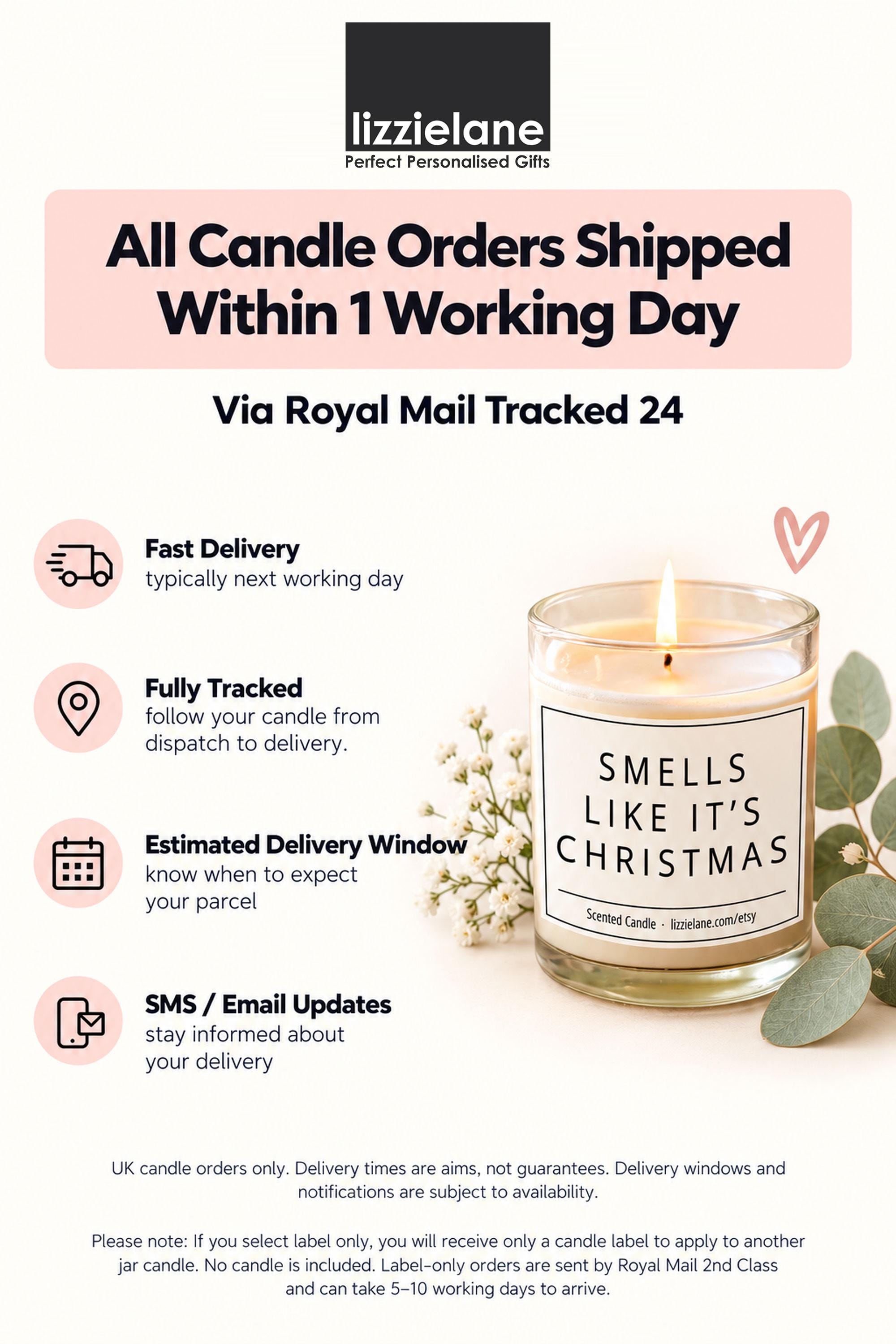 70th Birthday Gift for Women, Seventy & Fabulous Candle, Funny 70th Birthday Present, Scented Candle, 70th Fiftieth, Milestone Funny Gift
