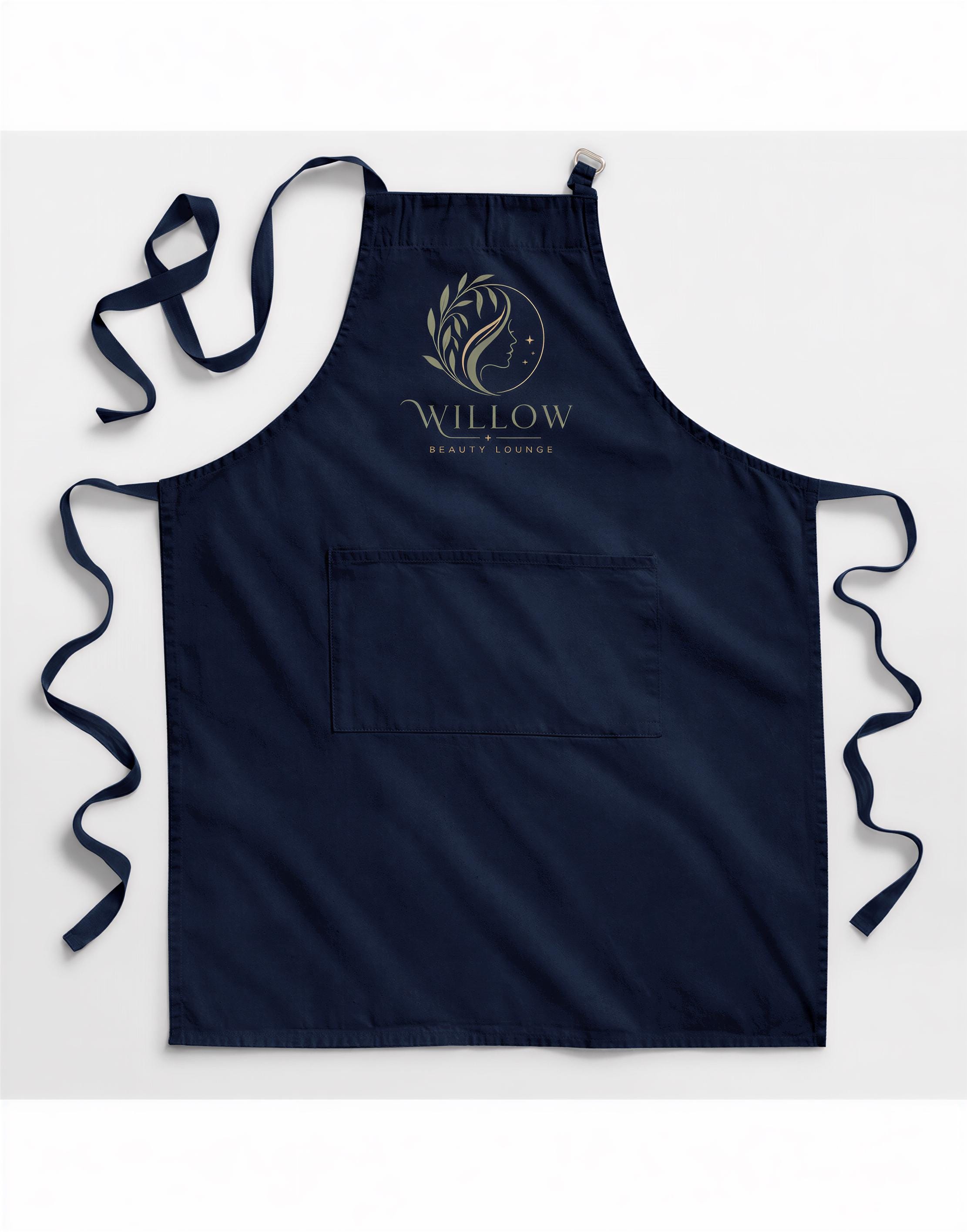Personalised Beautician Apron with Business Logo Personalised Beautician Apron with Business Logo